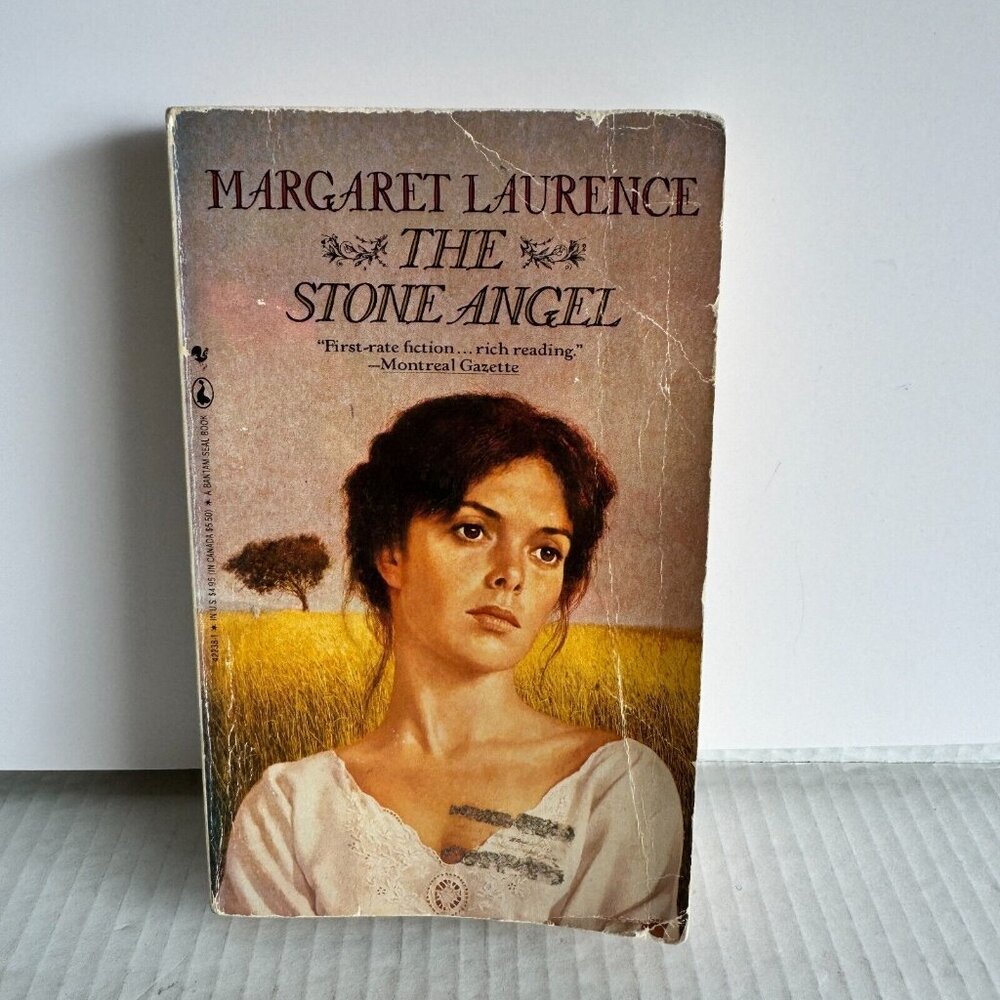 The Stone Angel by Margaret Laurence Vintage 1980 Paperback Book
